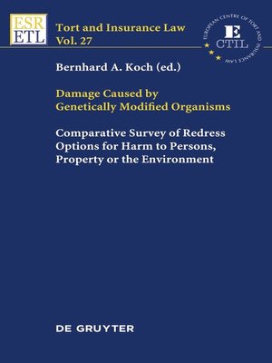 cover image of Damage Caused by Genetically Modified Organisms